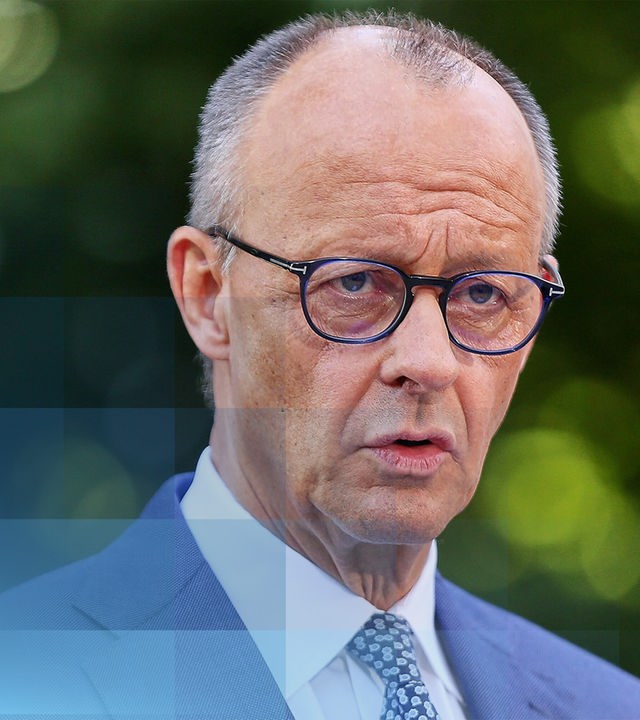 Auf dem Bild ist Friedrich Merz zu sehen.
