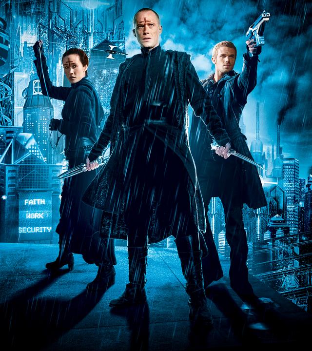 Plakatmotiv zum Film mit Maggie Q, Paul Bettany und Cam Gigandet.