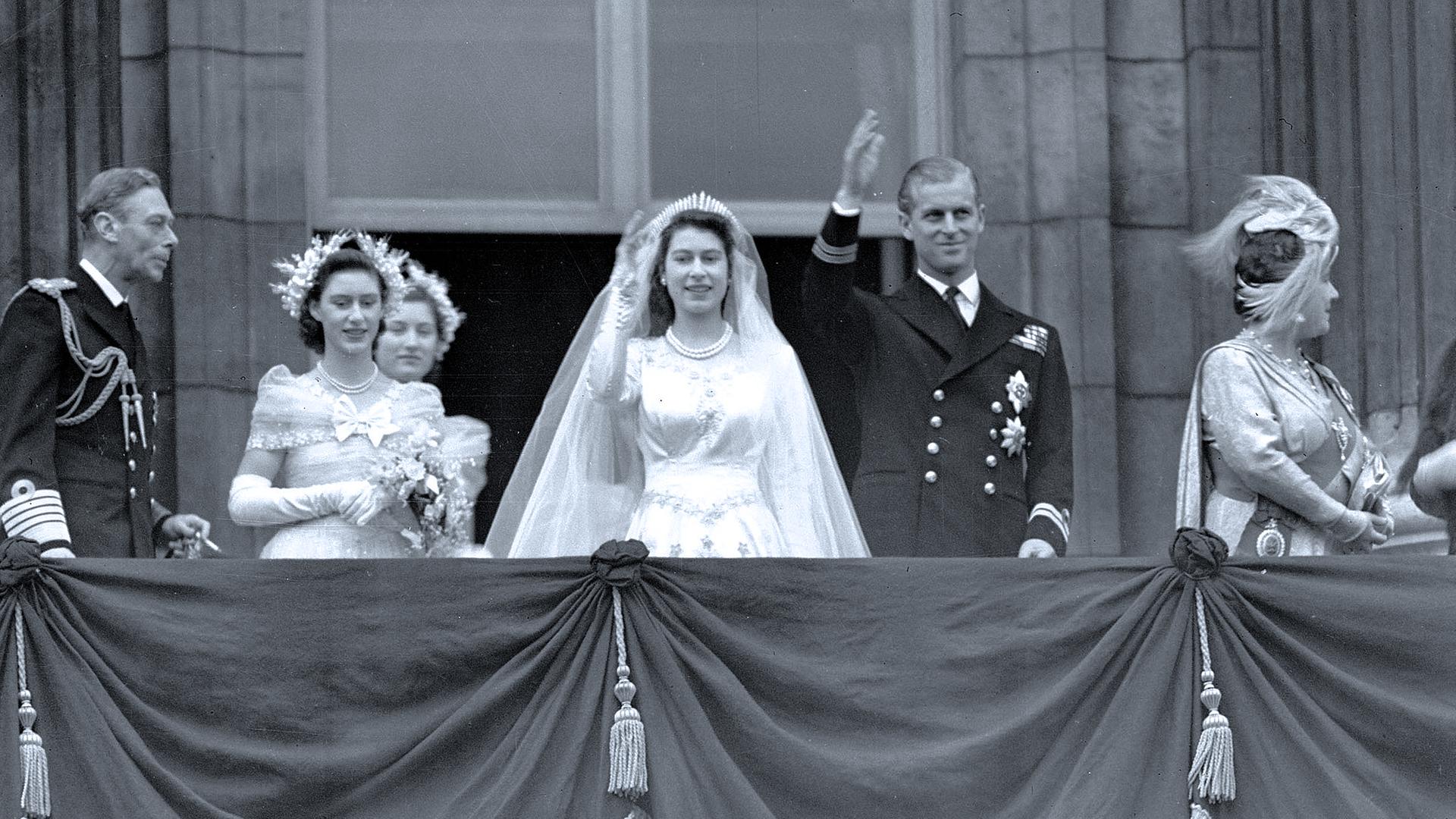Archiv: Die Hochzeit von Prinz Philip und Queen Elizabeth