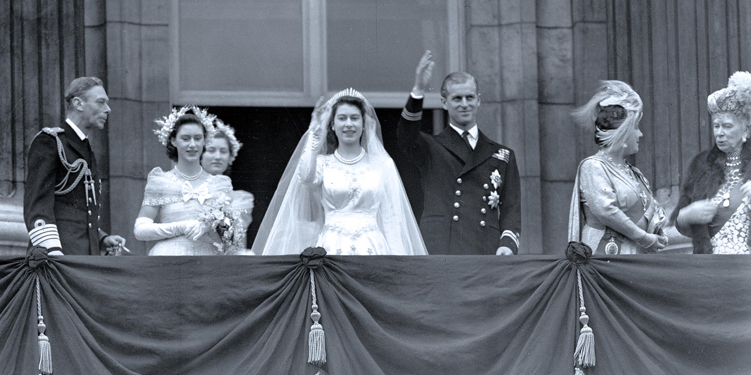 Archiv: Die Hochzeit von Prinz Philip und Queen Elizabeth