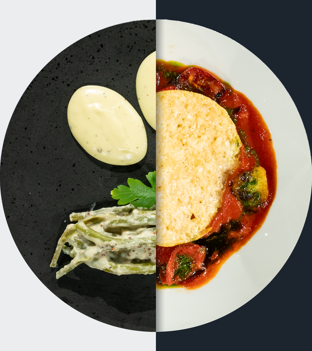 Prinzessbohnen vs. Parmesanchip