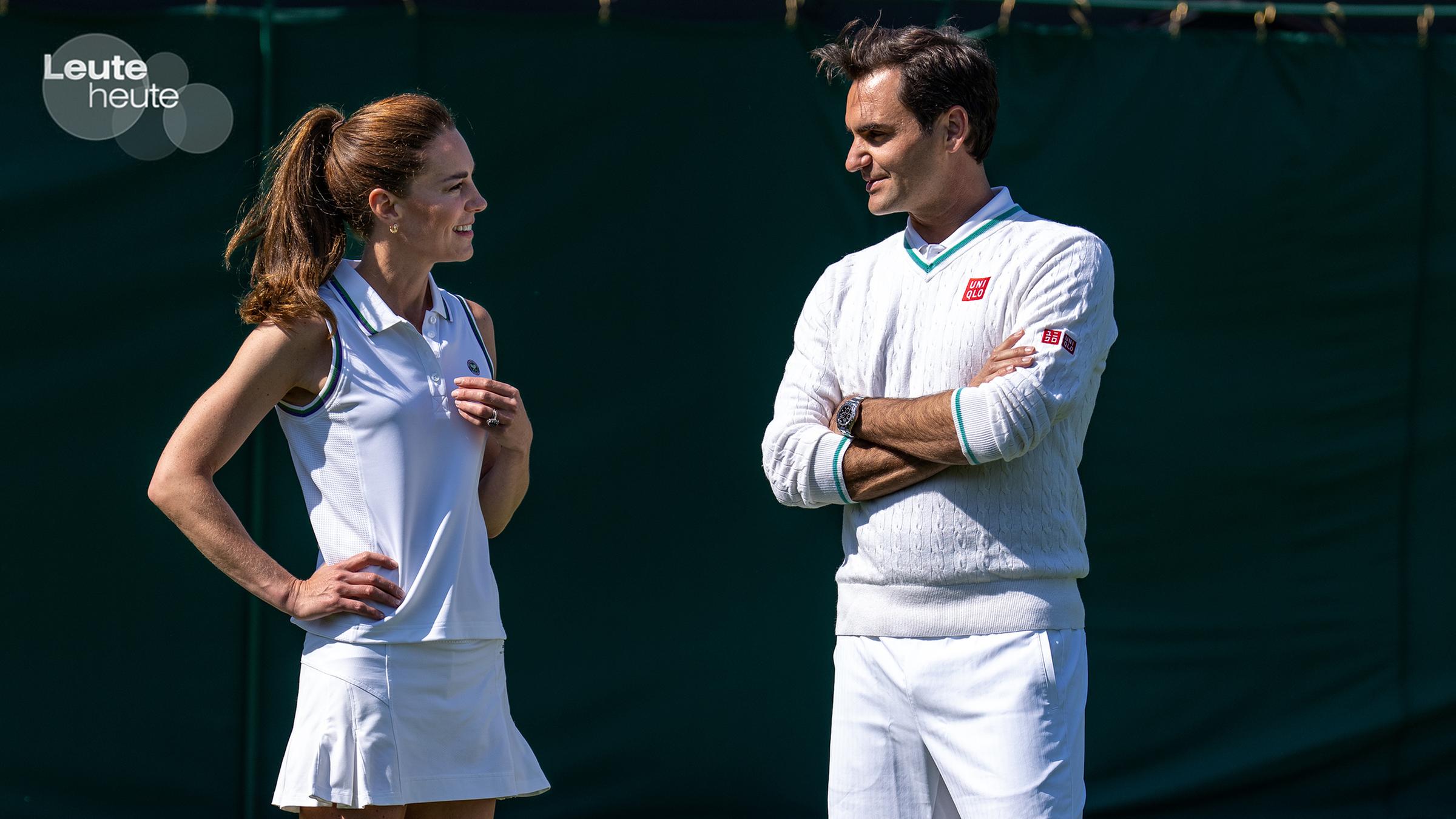 Prinzessin Kate und Roger Federer