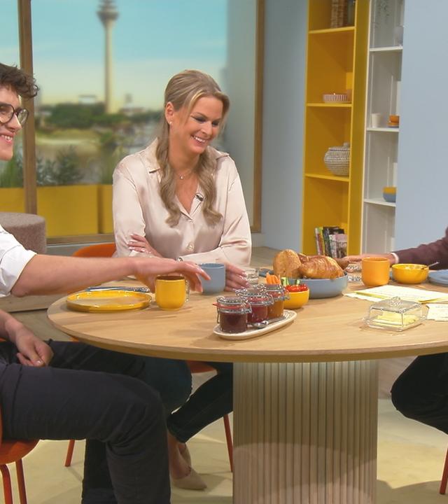 Florian Fabricius und Silke Müller im Gespräch mit Florian Weiss