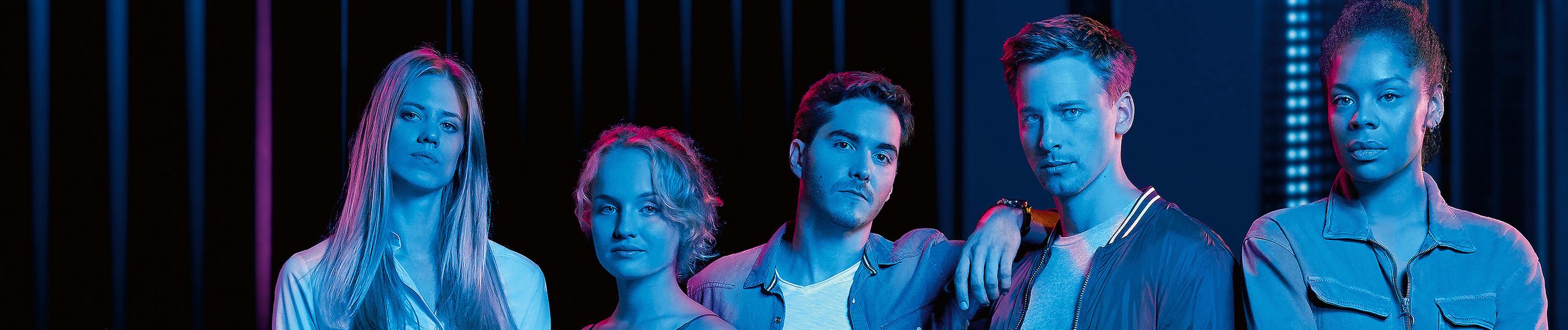 Leonie Ruska (Larissa Marolt), Inka Kubicki (Luise von Finckh), Kilian Hirschfeld (Francois Goeske), Marc Abel (Timmi Trinks), Ann-Christin "AC" Heffner (Jane Chirwa).