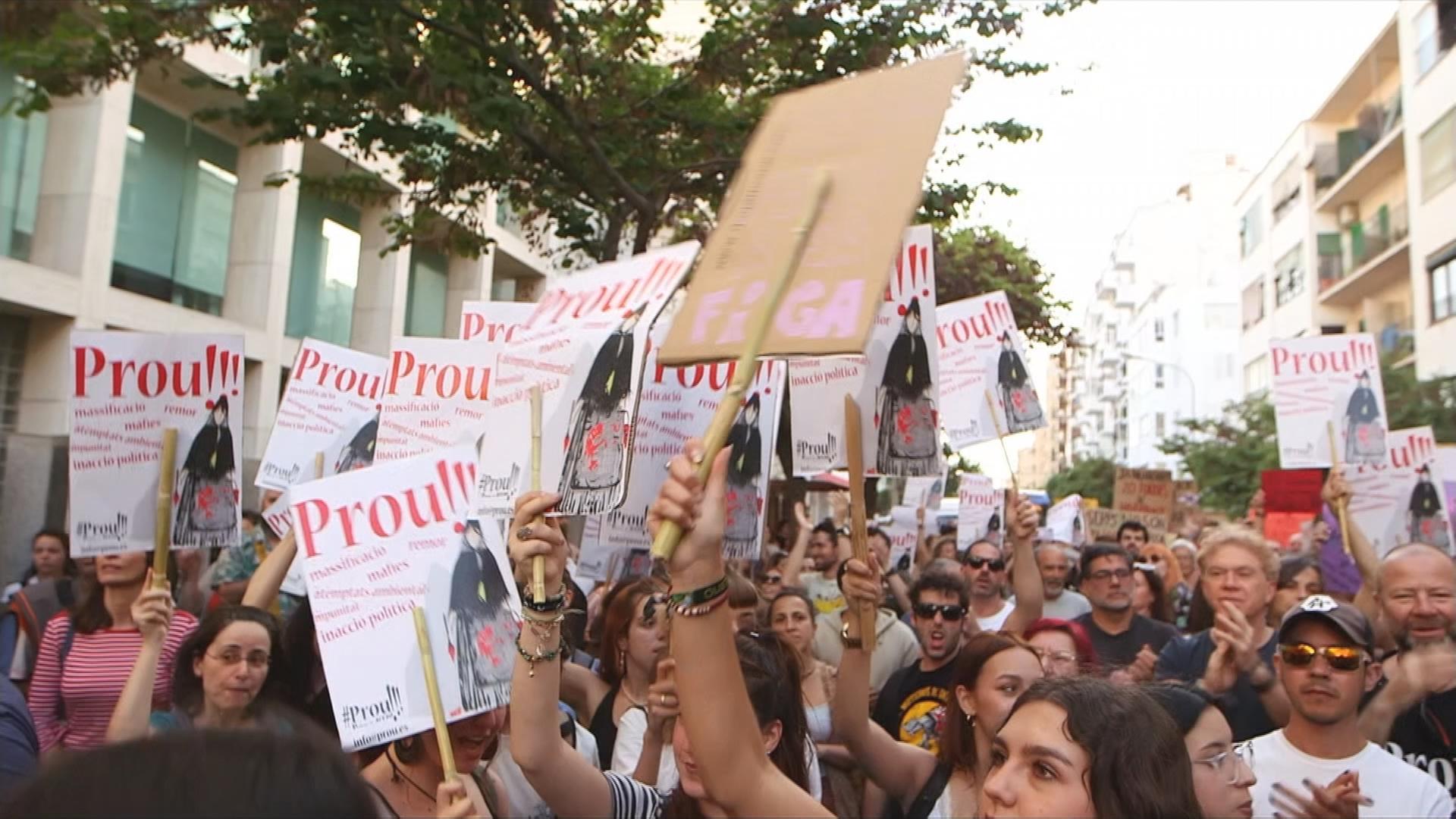Proteste auf Ibiza