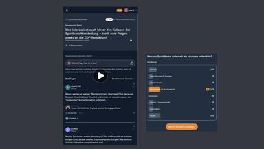 Screenshot Anwendung Feature "Audience Input" im Rahmen des Public Spaces Incubators