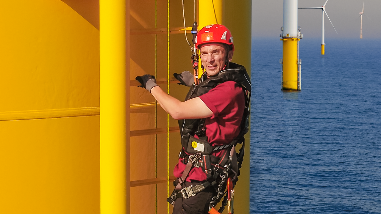 PUR+ - Offshore-Windpark - Einsatz über der Nordsee