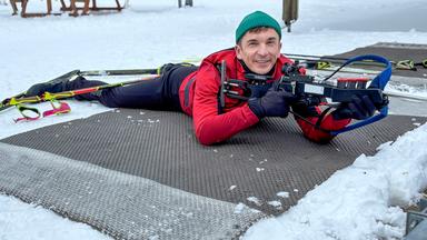 Ski und Schuss – Eric beim Biathlon