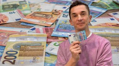Eric checkt unser Geld