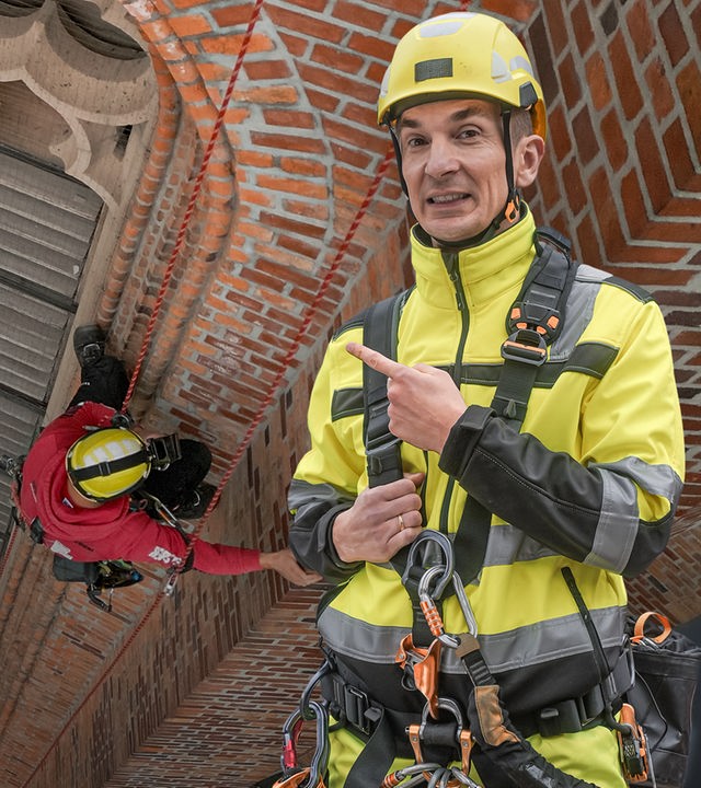 PUR+ - Jobs in krasser Höhe - Industriekletterer