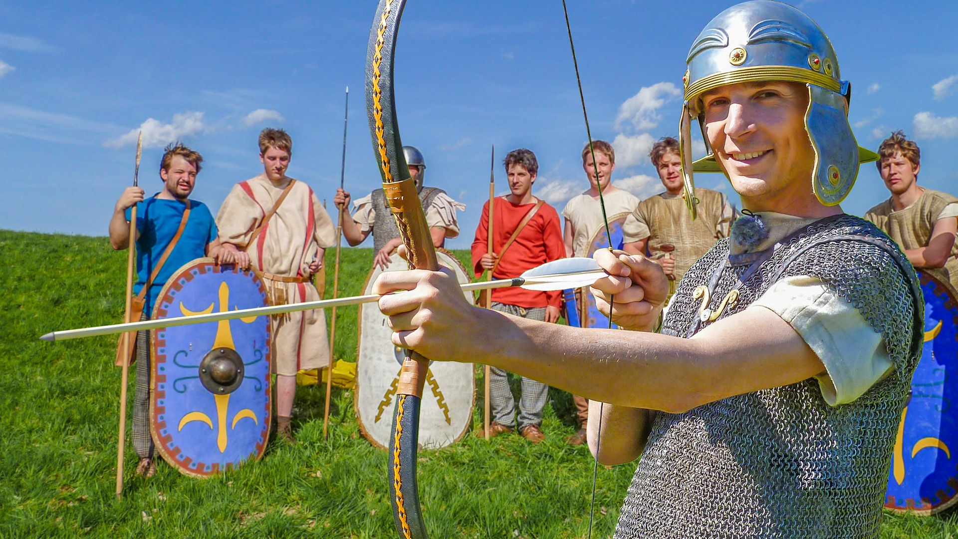 Bild für Eric als römischer Legionär