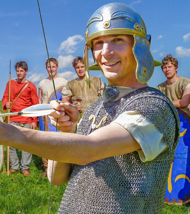 PUR+ - Eric als römischer Legionär