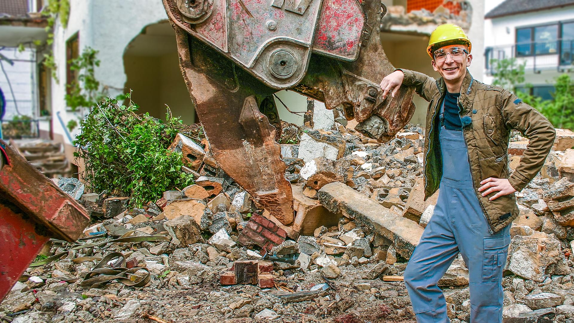 Bild für Drei, zwei, eins ... Sprengung!