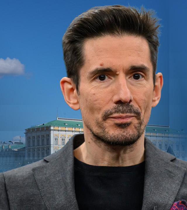 Bojan Pancevski vor dem Kreml