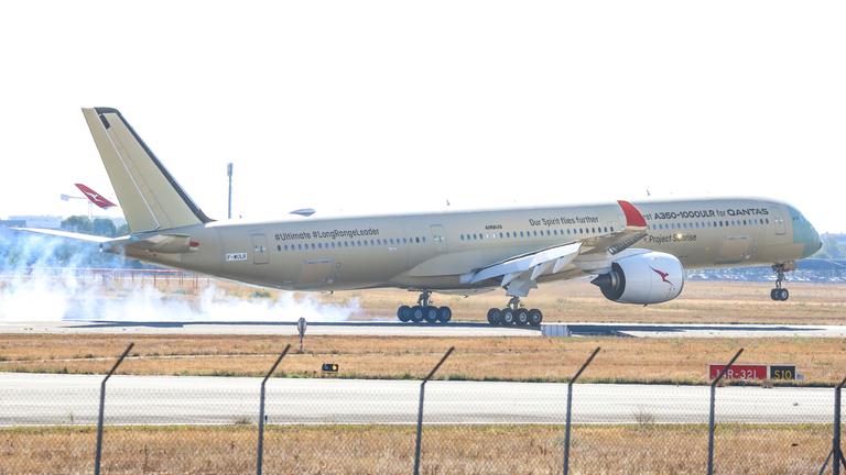 Testflug des Project Sunrise zwischen Melbourne und Toulouse