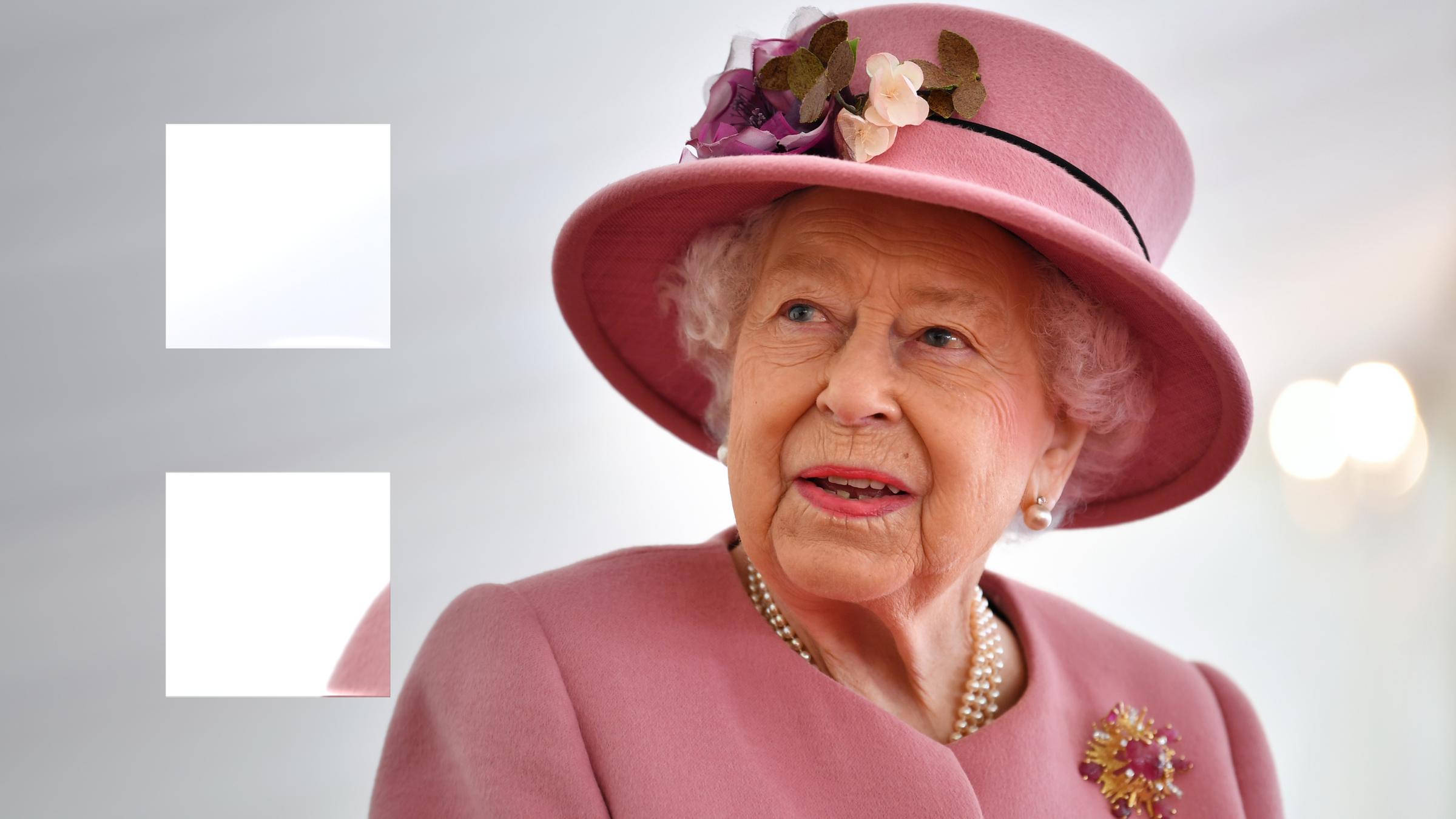 London: Queen Elizabeth II. trinkt Tee mit dem Bären Paddington