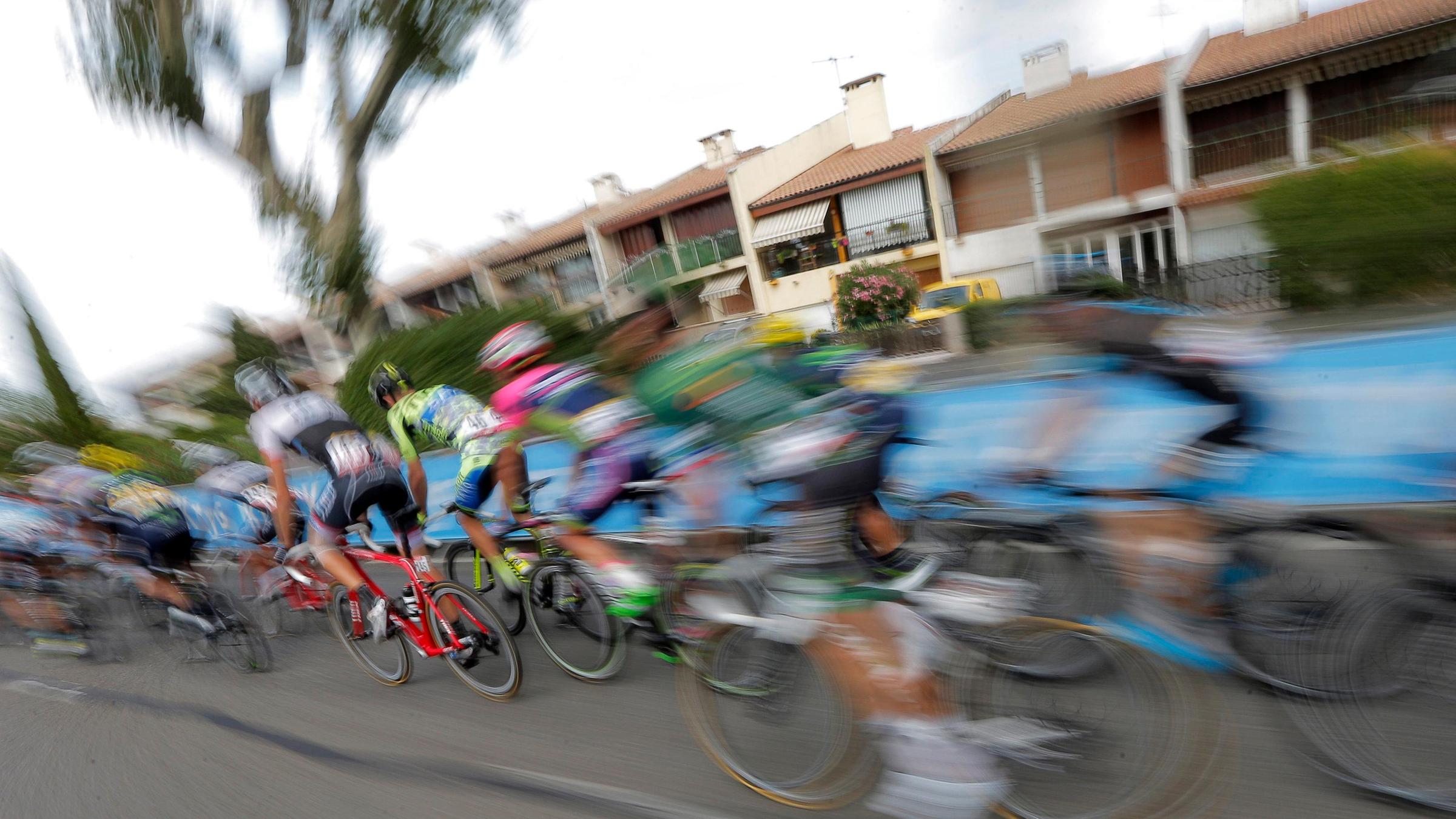 Radfahrer bei der Tour de France 2015