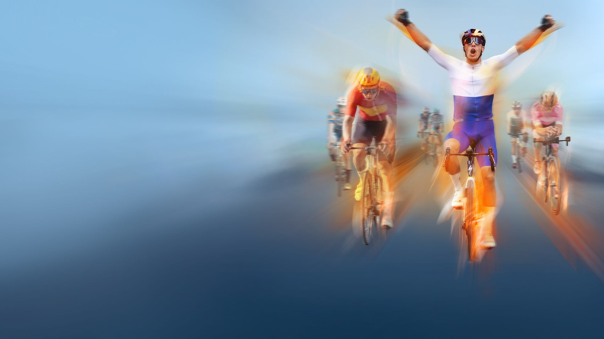Radsport Bildcollage