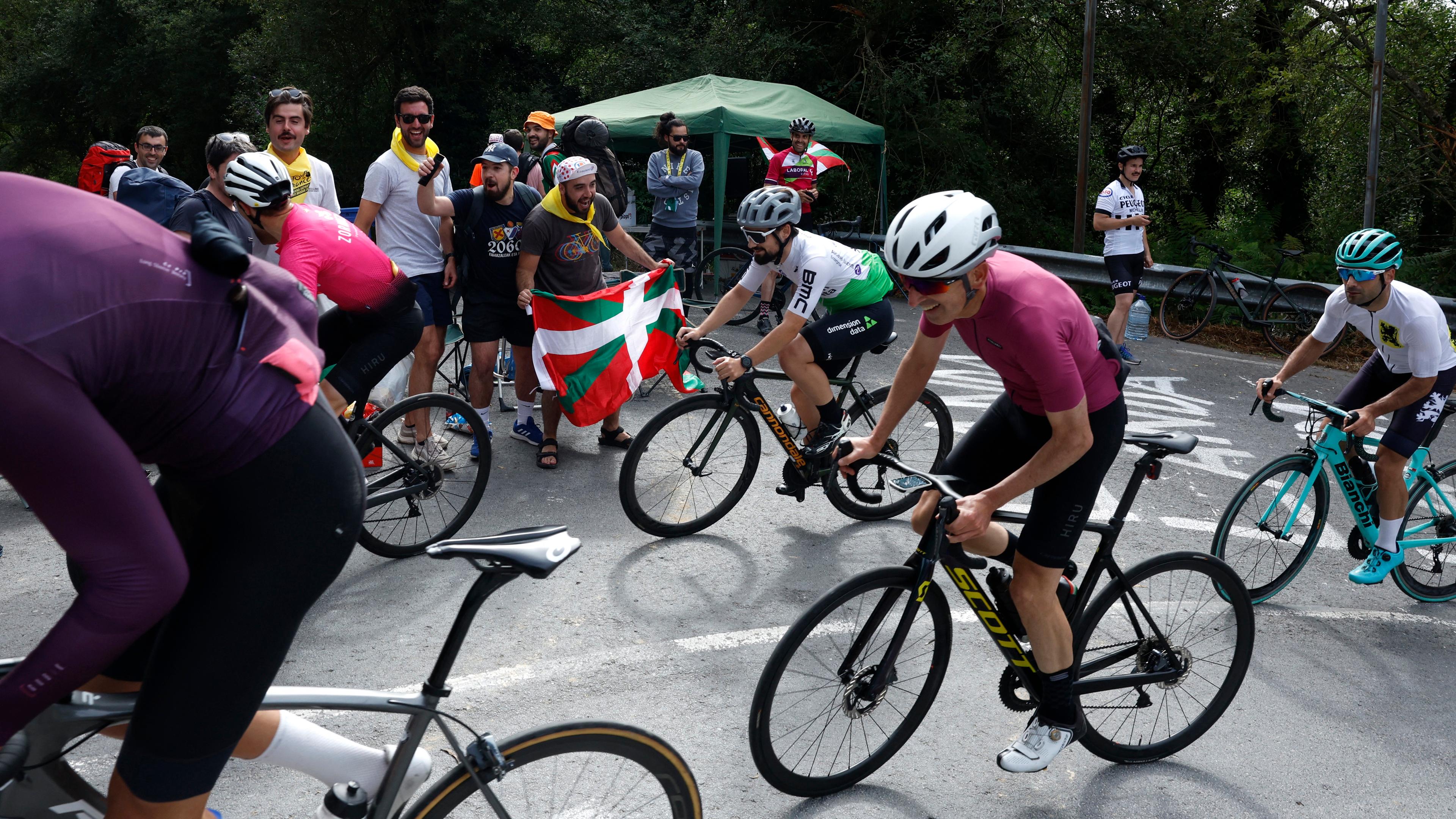 Radsport, Tour de France, Bilbao, Spanien: Pike Bidea