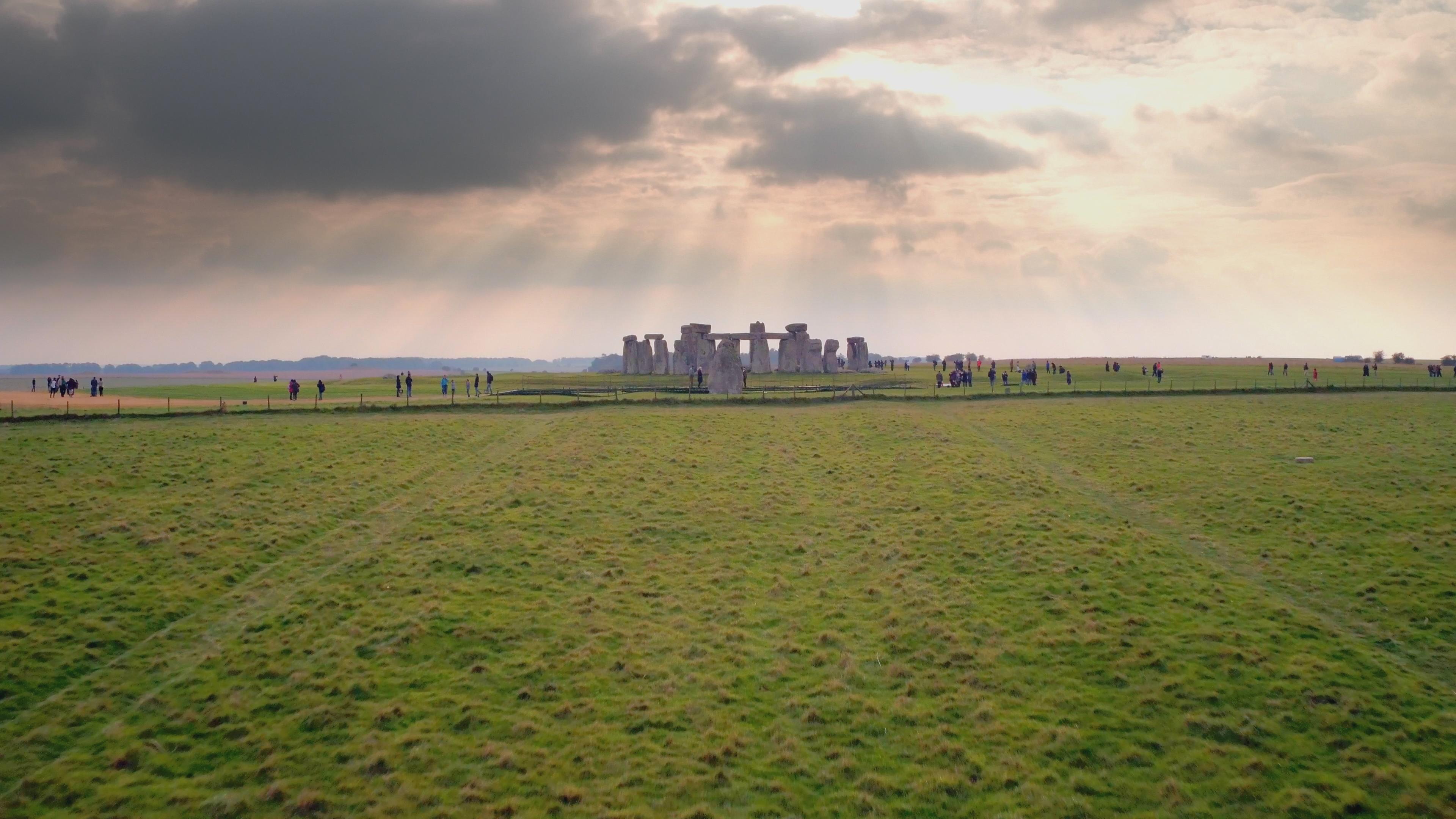 Blick auf Stonehenge.