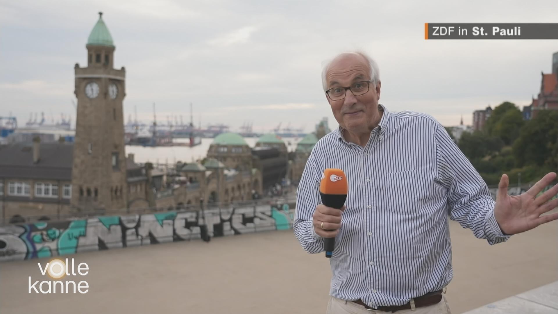 Ralf Zimmermann von Siefart, ZDF-Reporter auf St. Pauli