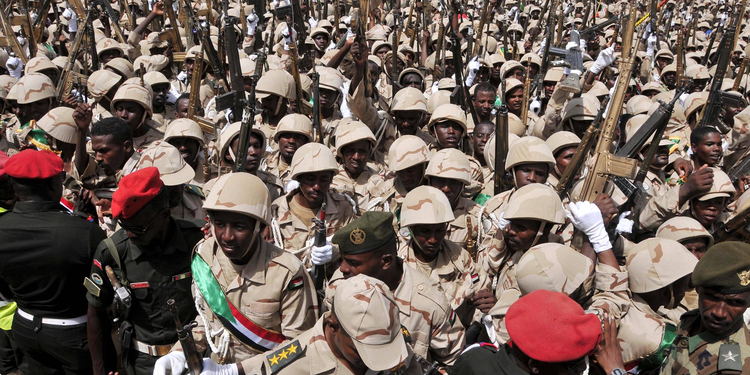 Rapid Support Forces im Sudan