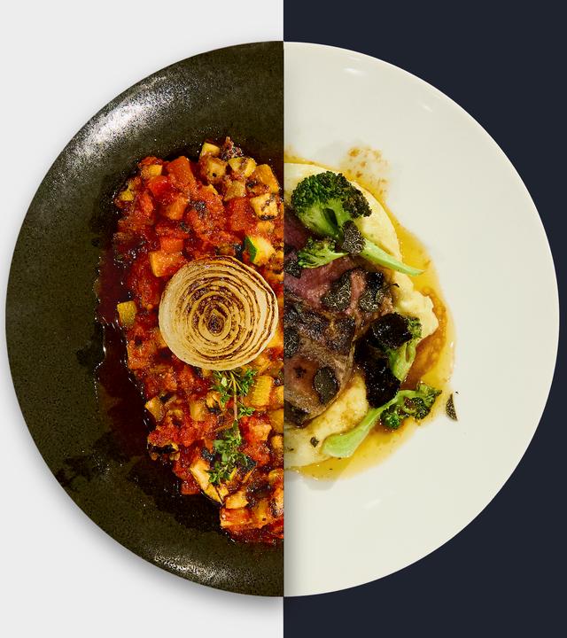 Ratatouille vs Rinderfilet