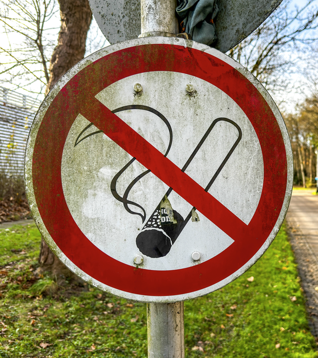 Deutschlands erstes Rauchverbot im Freien 