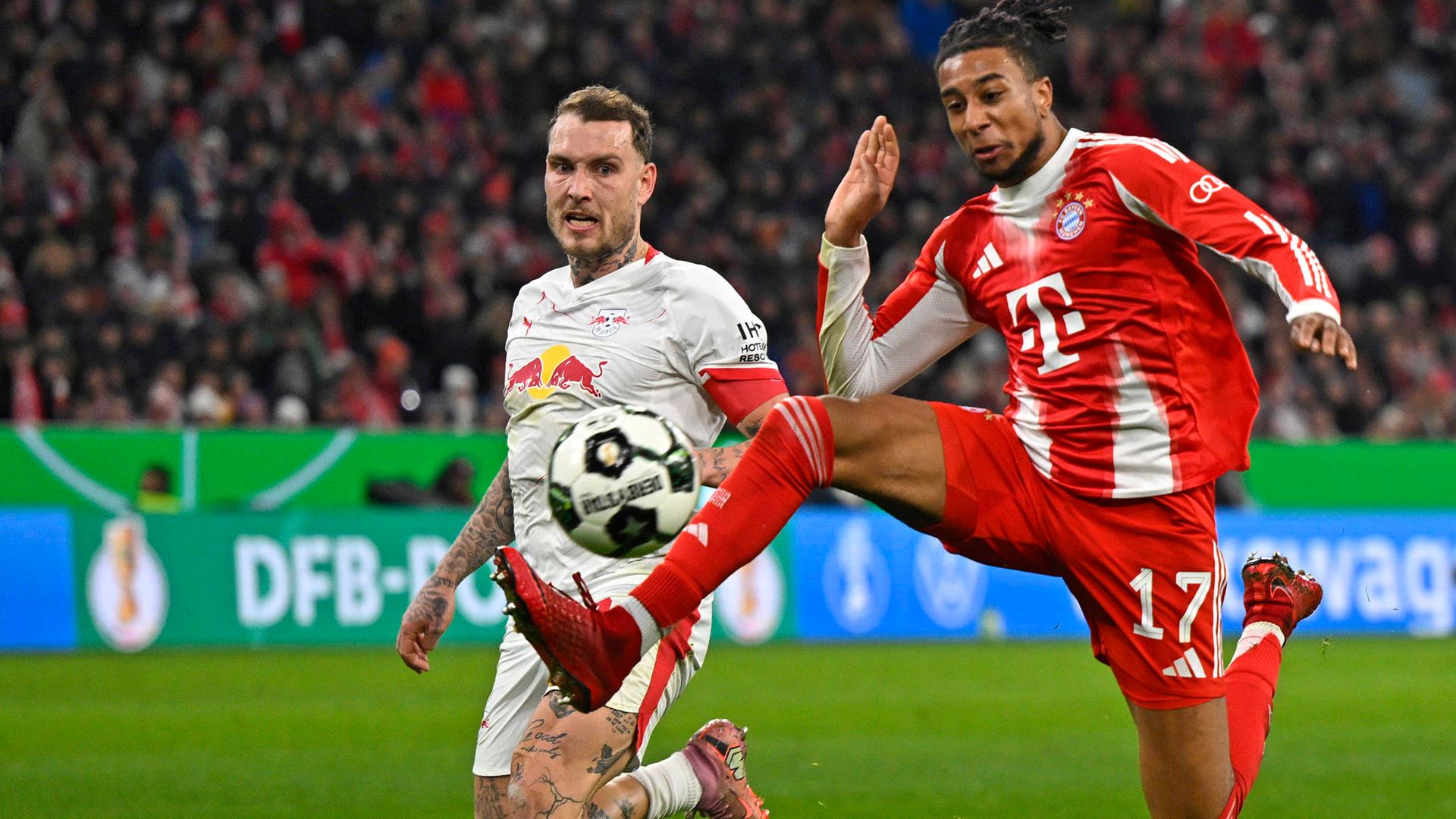 David Raum und Michael Olise.