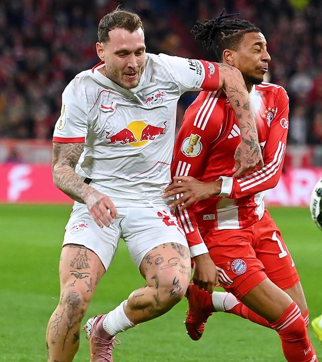 David Raum und Michael Olise.