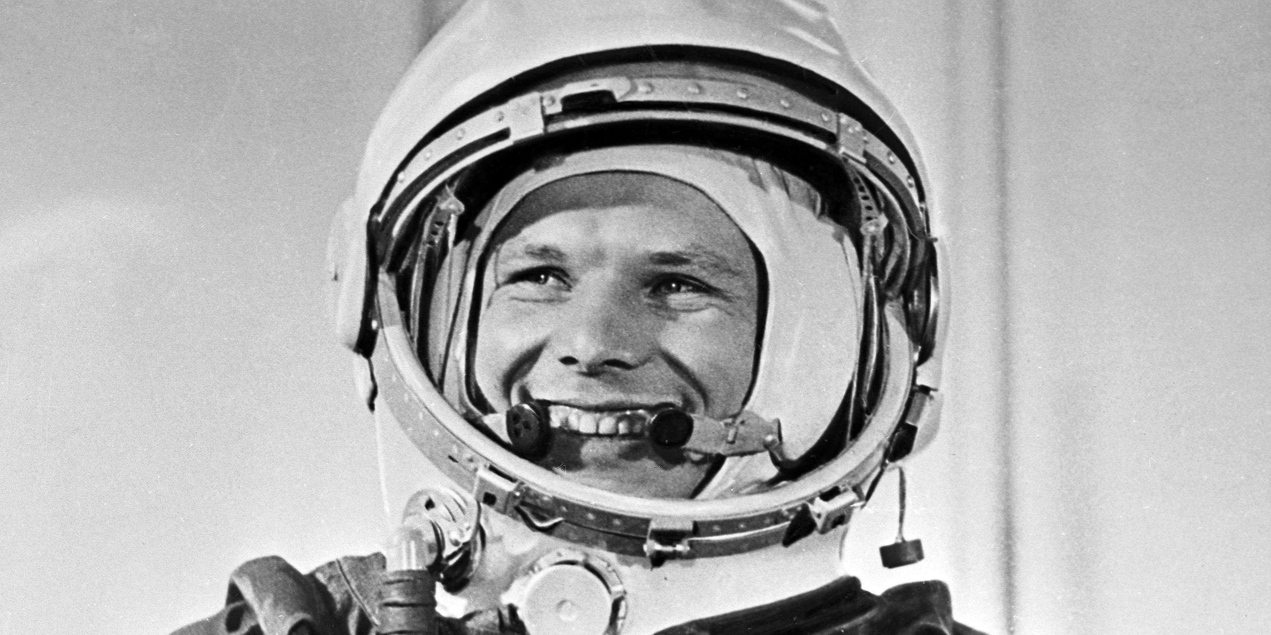 April 1961: Juri Gagarin - der erste Mensch im Weltrau