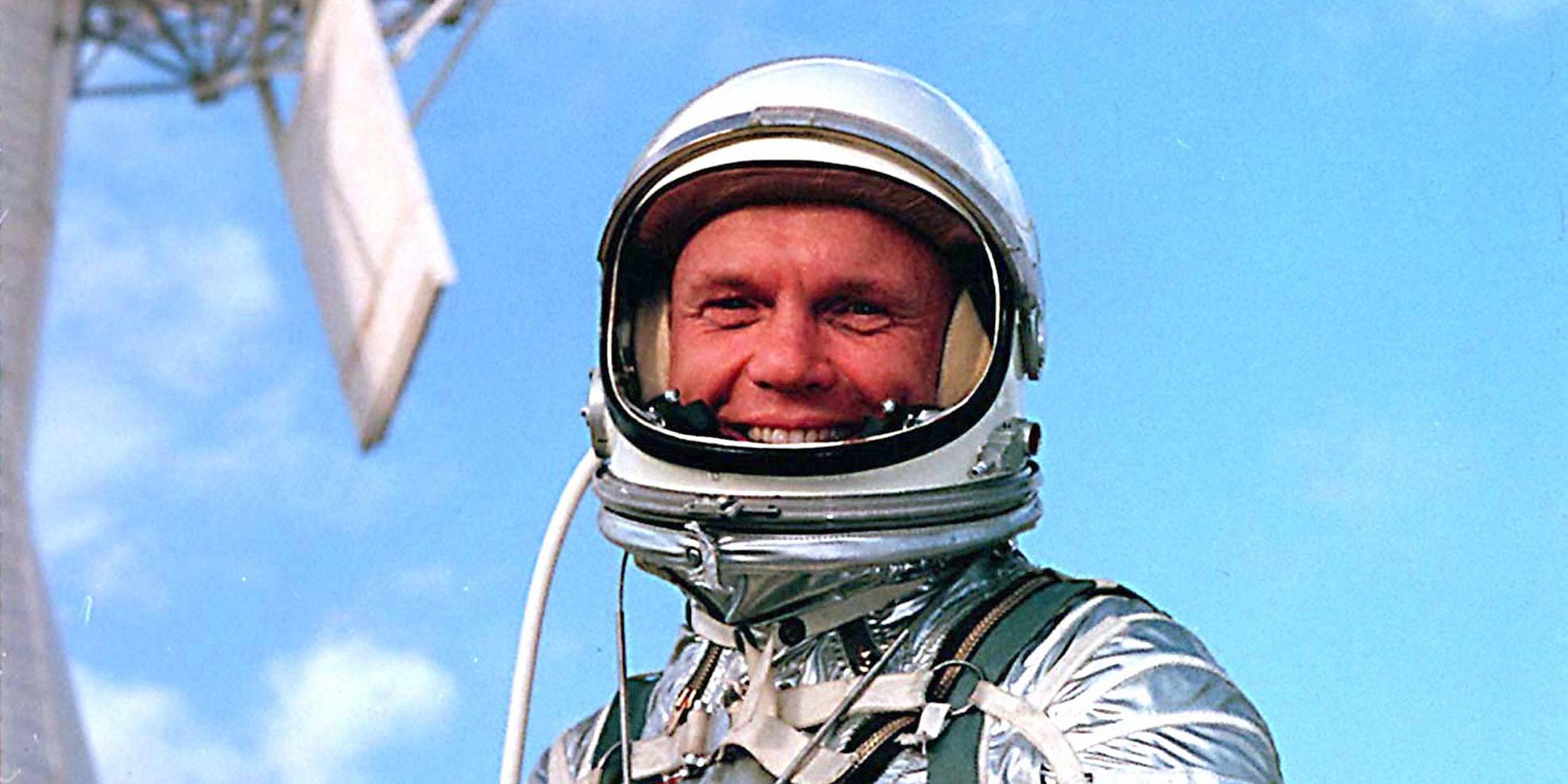 Februar 1962: John Glenn umrundet als erster US-Astronaut die Erde