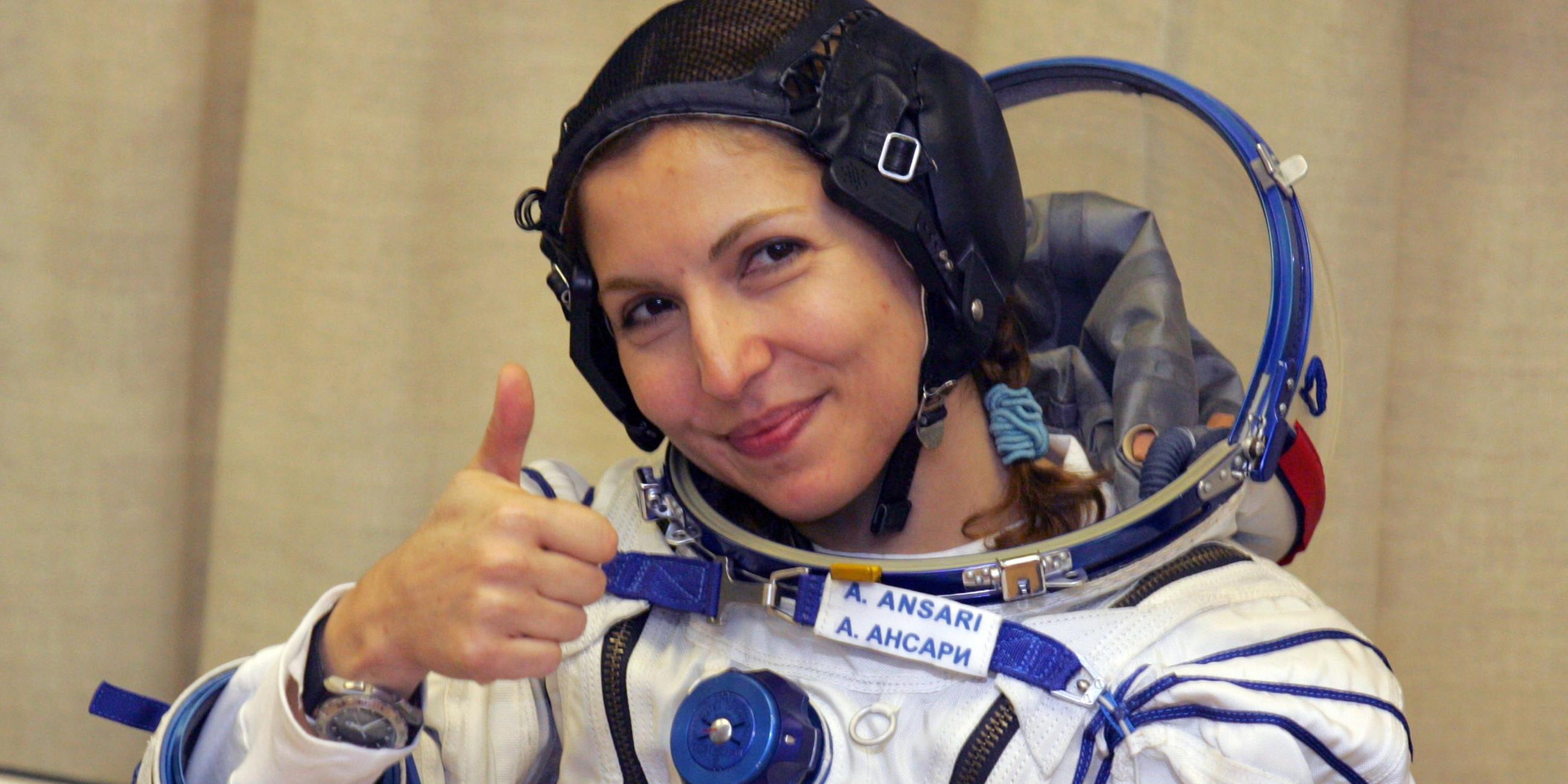 September 2006: Anousheh Ansari ist erste Weltraumtouristin