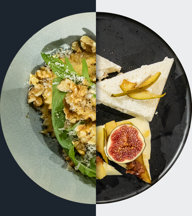 Ravioli vs. Zweierlei Tramezzini