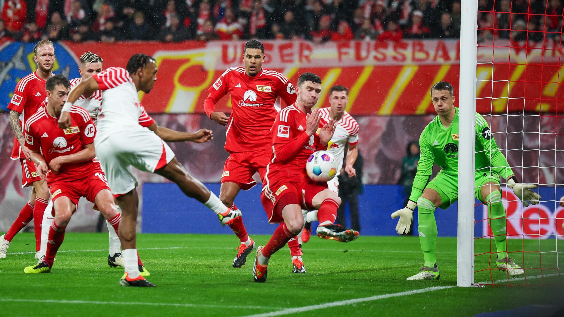 Fußball: RB Leipzig gegen Union Berlin.