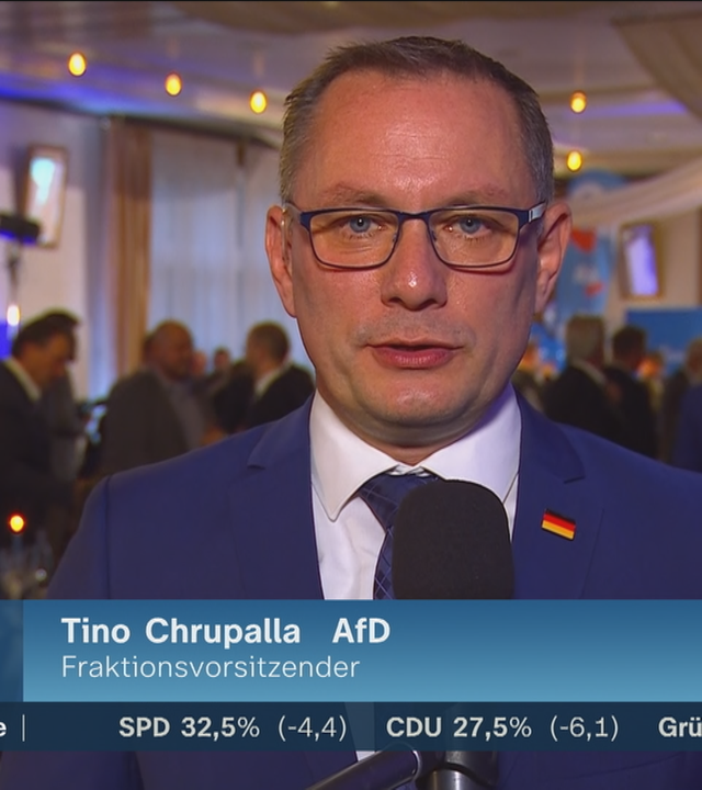 Tino Chrupalla im Gespräch über die Landtagswahlen in Niedersachsen 2022.