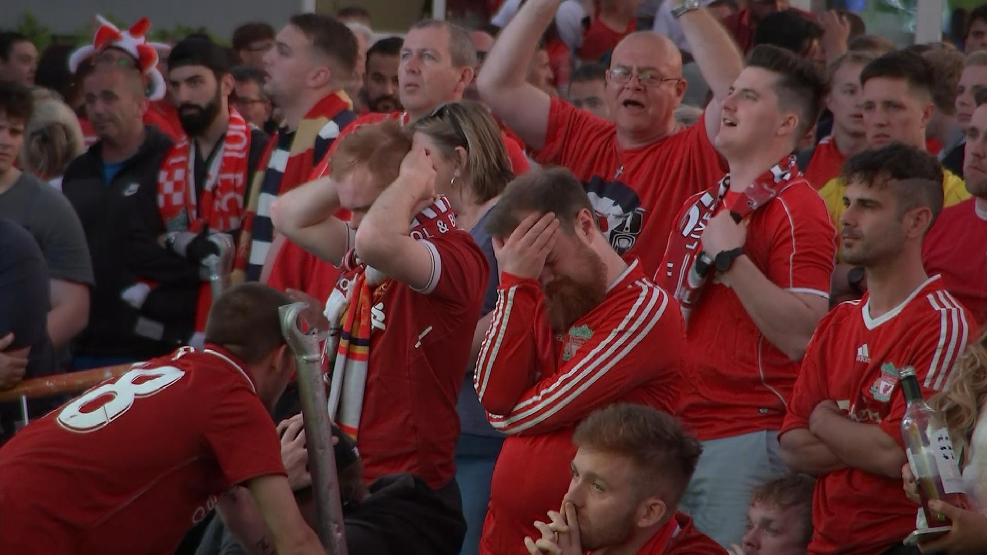 Enttäuschte Liverpool-Fans