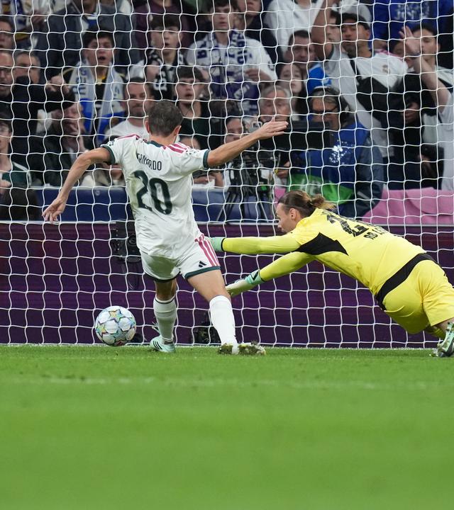 Fußball: Real Madrid gegen RB Leipzig in der Champions League.