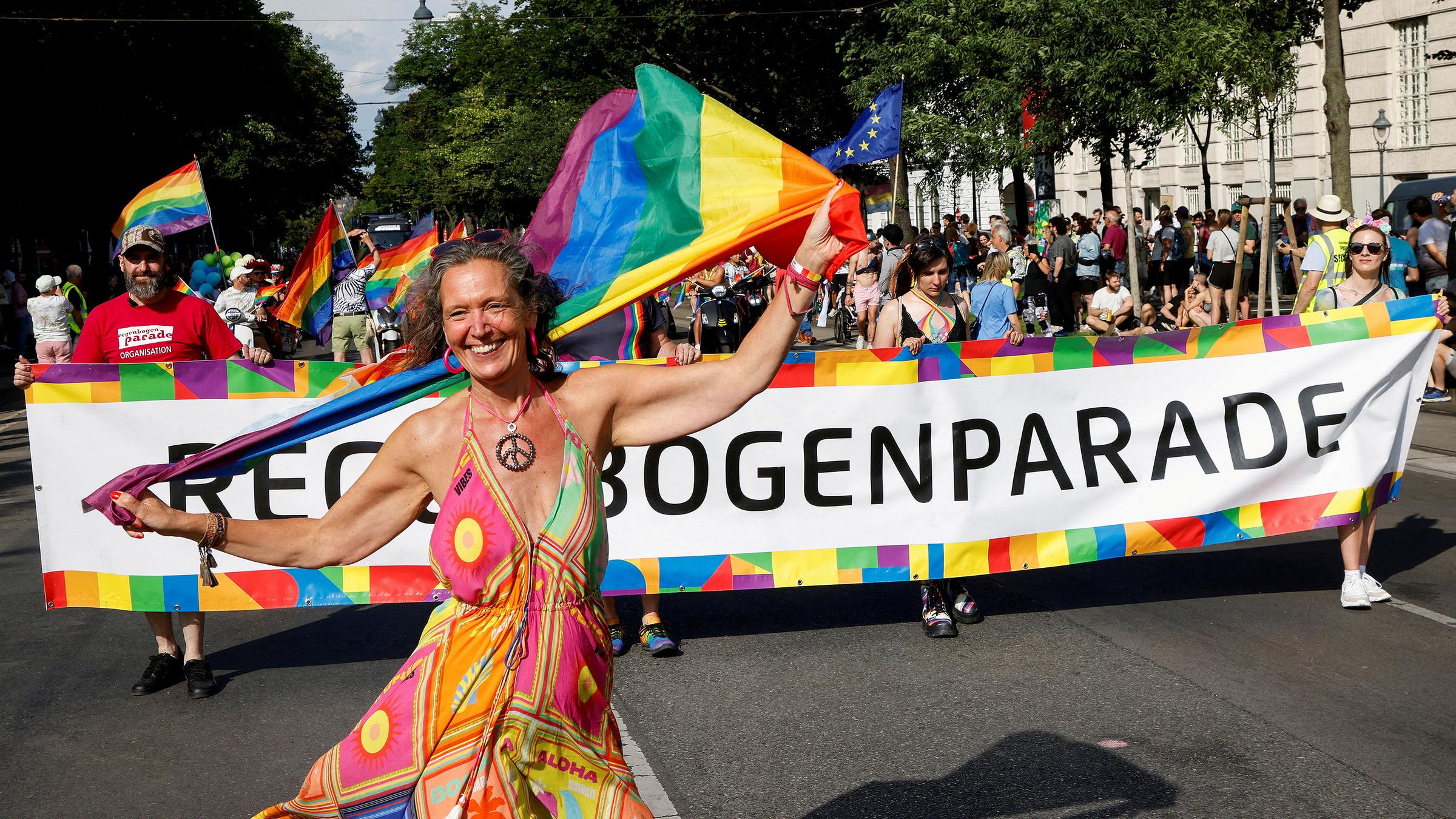 Regenbogenparade in Wien