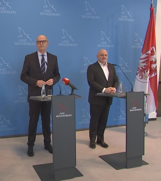 Pressekonferenz zur aktuellen Lage der Koalition