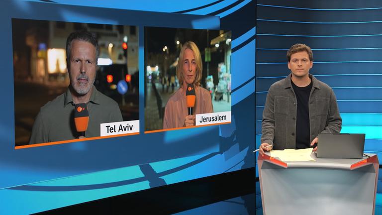 Bilder der Experten im ZDF-Studio