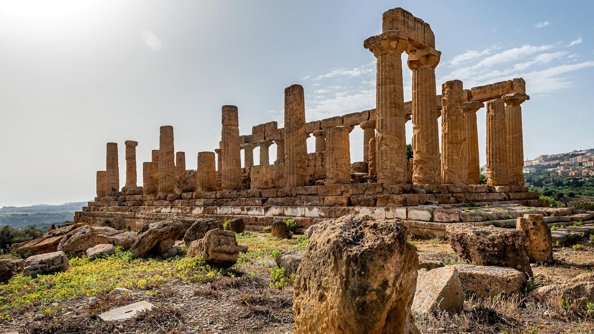 Eine Antike griechische Ruine