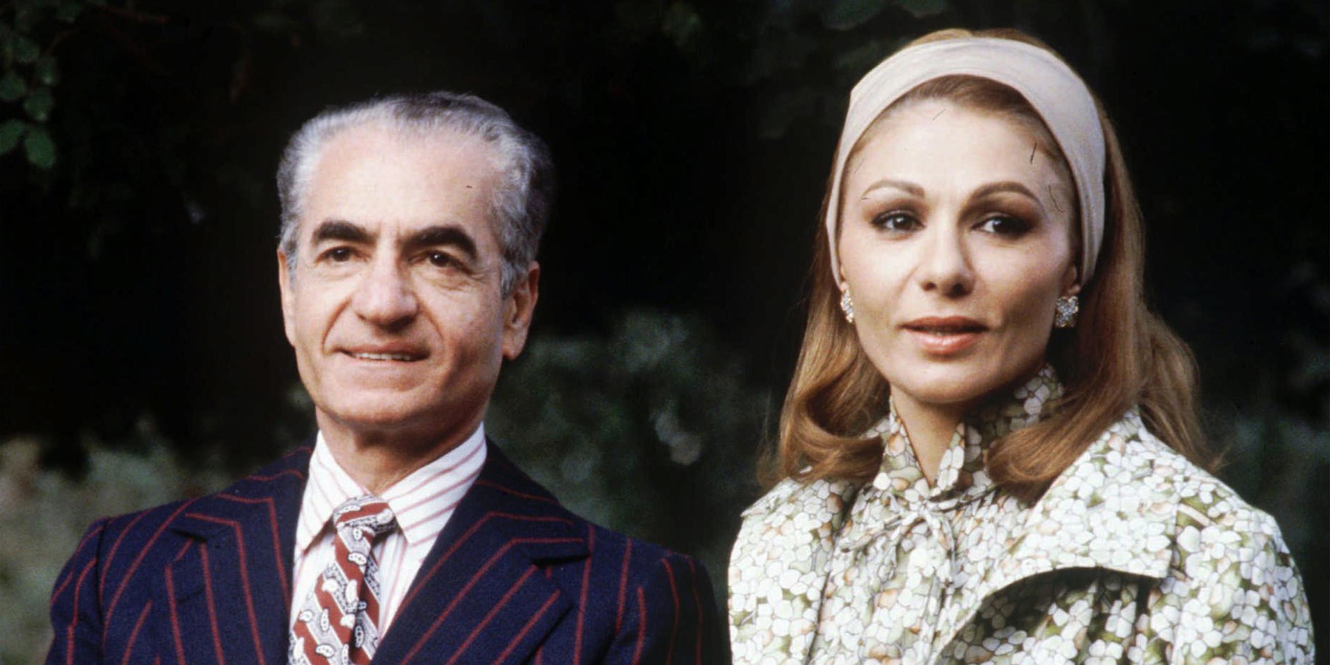 Januar 1979: Schah Reza Pahlawi und seine Frau Farah Diba in Marokko