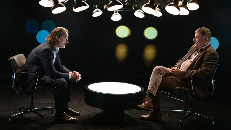 Richard David Precht und Ivan Krastev im Studio