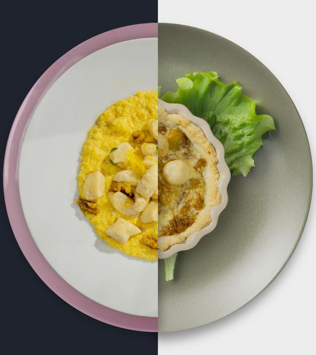 Ricotta-Gnocchi vs. Kürbis-Tarte