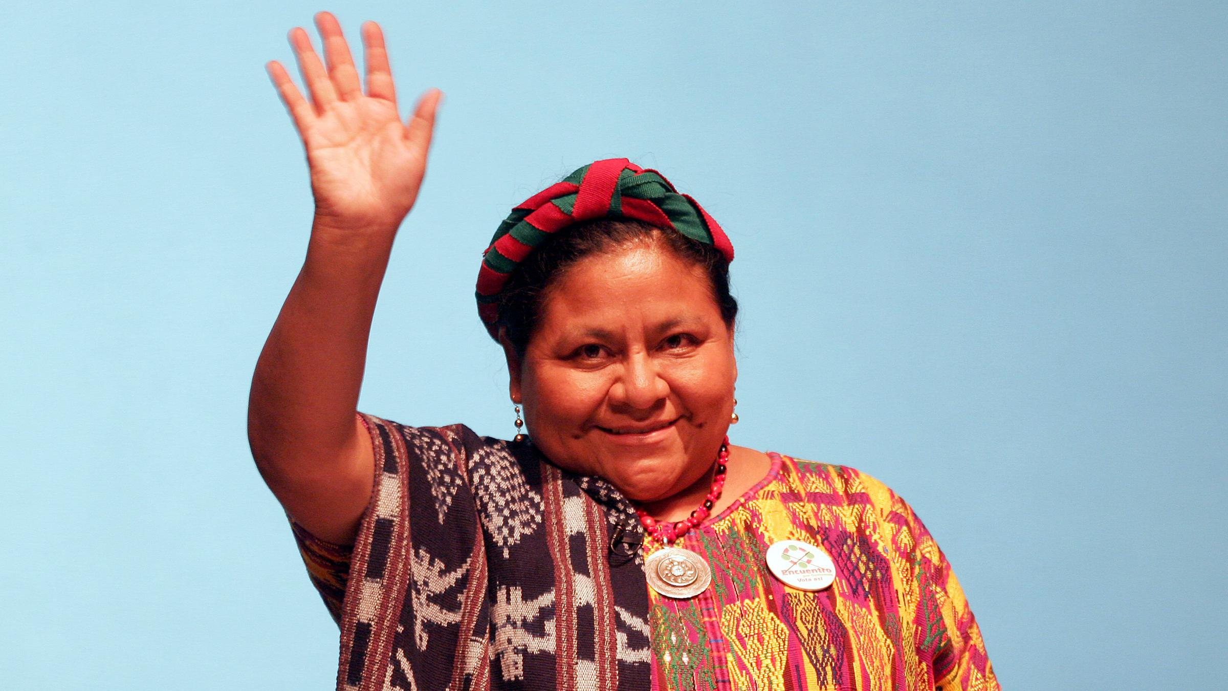 Rigoberta Menchú: Ohne Gewalt gegen den Bürgerkrieg