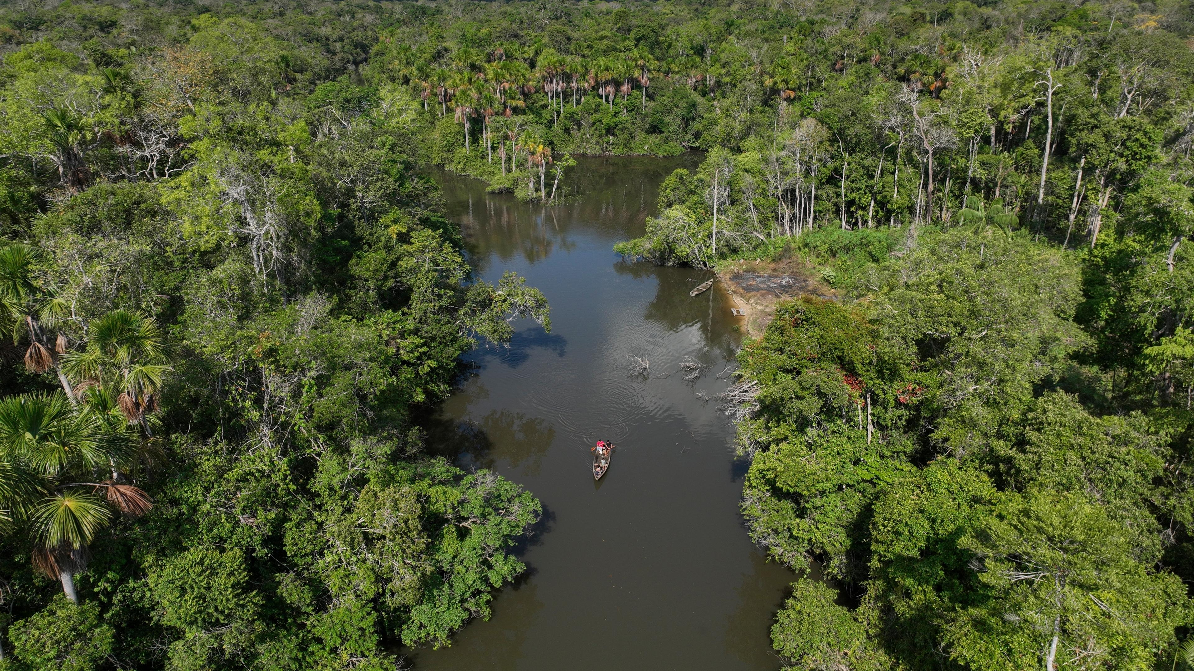 Fluss Komi Memem (Laje)  im Amazonas-Gebiet
