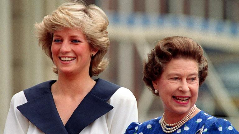 "ZDFzeit: Dianas gefährliches Erbe": Prinzessin Diana und Königin Elizabeth II., 1987.