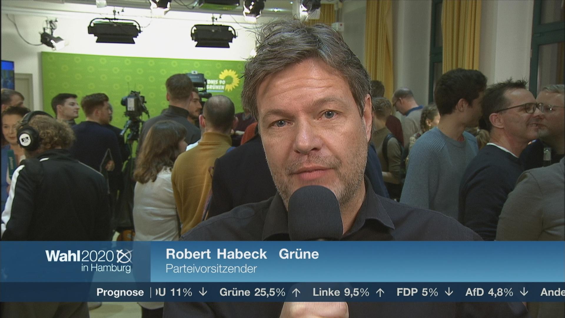 Robert Habeck nach Hamburg-Wahl