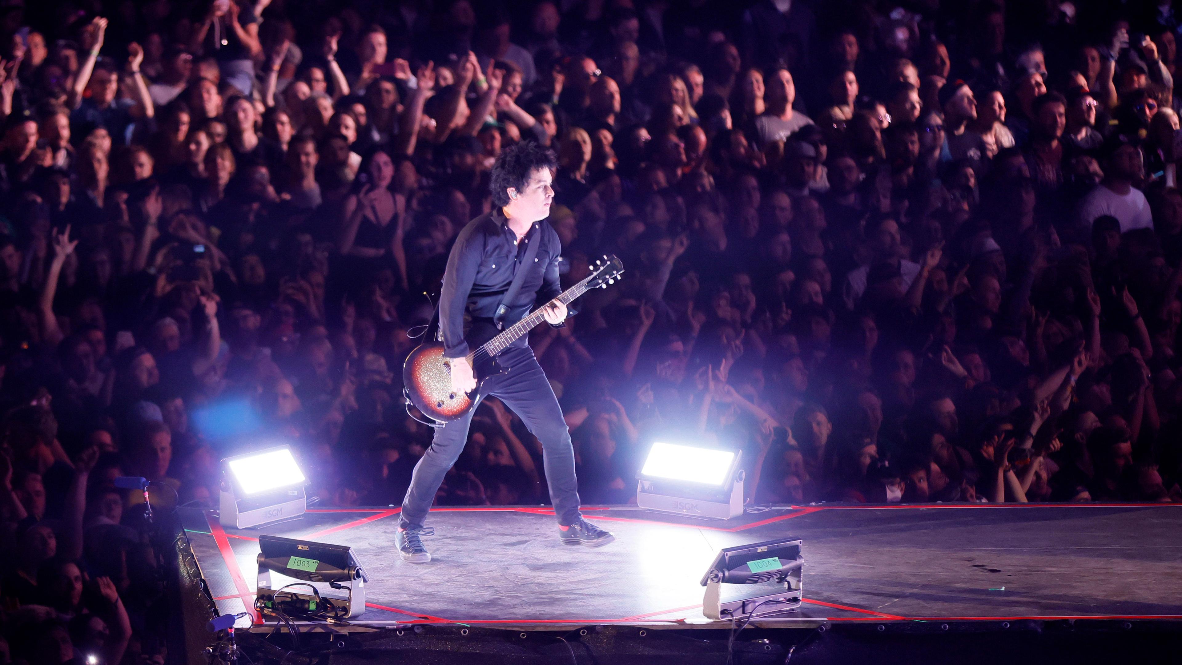 Billie Joe Armstrong, Frontmann der US-Rockband Green Day